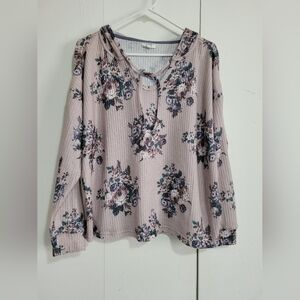 Maurices Floral Print Women's Top